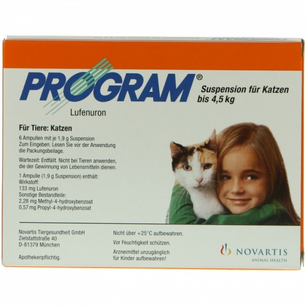 Program Suspension-Ampulle für Katzen 7%